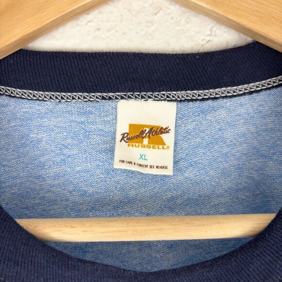 Vintage 70’s Arcadia, FL Center Of The Universe Ringer Tee - Picture 4 of 7